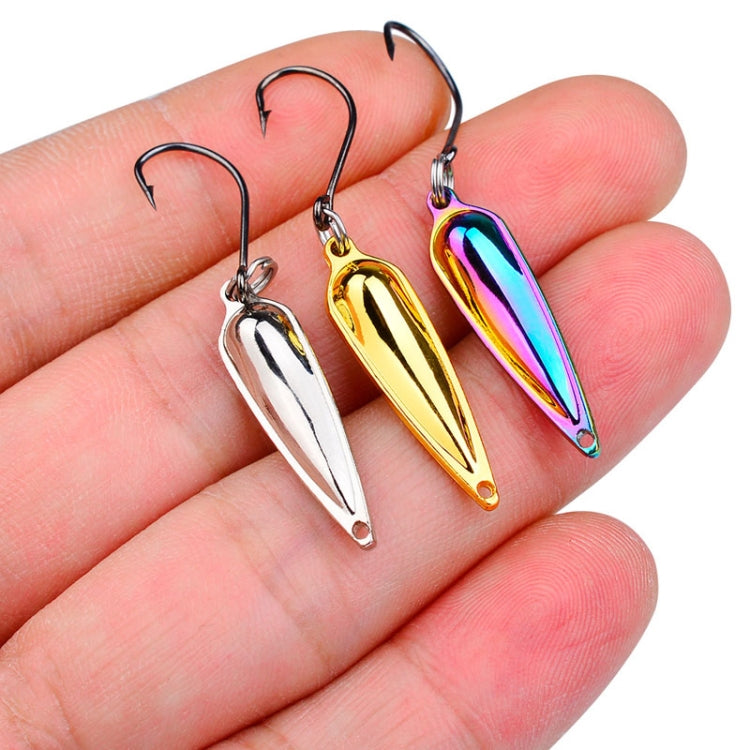 PROBEROS DW602 Long Casting Metal Sequins Lure Moth Sequins Warp Beak Fake Lure, Color A, Color B, Color C