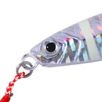 HENGJIA LB149 Slow Cranking Luminous Iron Plate Lead Fishing Bait Lua Naked Fake Bait, 10g, 15g, 20g, 25g, 30g, 40g, 60g