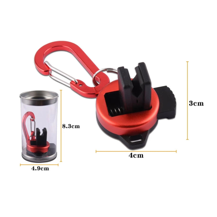 LUYA Rod Hanger Fishing Rod Holder Clip for 2mm-11mm Rods