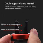 LUYA Rod Hanger Fishing Rod Holder Clip for 2mm-11mm Rods
