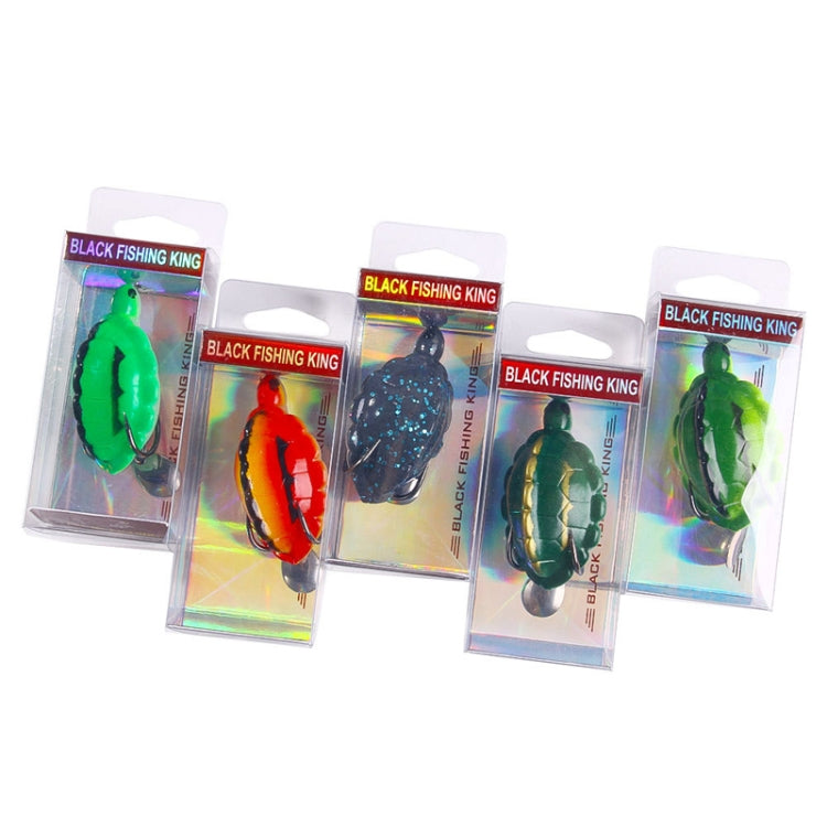 5colors /Set HENGJIA FO016 Lua Thunder Brogue Dummy Bait Turtle Sequins Fishing Bait, 5.7cm 11.7g