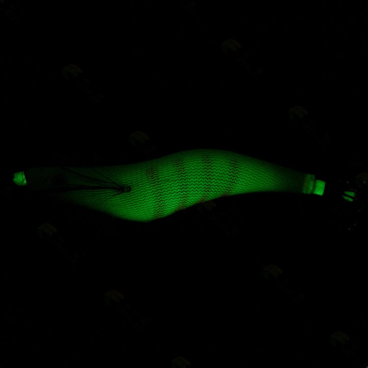 22colors /Set HENGJIA SJ059 Luminous Wooden Shrimp Dummy Bait Squid Hook Hard Bait, 15cm 28g