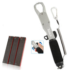 TUNALA Outdoor Push-Pull Aluminum Fish Catcher Multi-Functional Fishing Grip Luya Plier