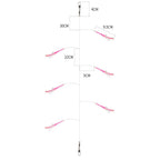 Luminous Bionic Hairtail String Hook Anti-bite Spanish Mackerel Fishing Set
