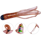 4.8cm 20pcs / Pack HENGJIA SO192 Vegetable-Head Tube Lure Fishing Simulation Soft Fake Bait, 1#, 2#, 3#, 4#, 5#, 6#, 13#, 14#, 15#, 16#