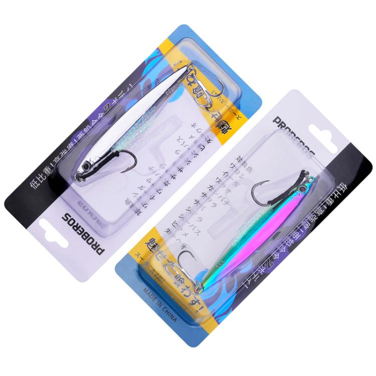PROBEROS LF144 Zinc Alloy Lure Long-Distance Casting Fast-Draw Spanish Mackerel Mirror Bait, 10g, 15g, 20g, 30g, 40g, 60g, 80g