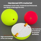 50pcs Spherical Fishing Float Fishing Floating Ball, 15mm, 18mm, 20mm, 24mm, 27mm, 30mm, 33mm, 36mm