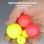 50pcs Spherical Fishing Float Fishing Floating Ball, 15mm, 18mm, 20mm, 24mm, 27mm, 30mm, 33mm, 36mm