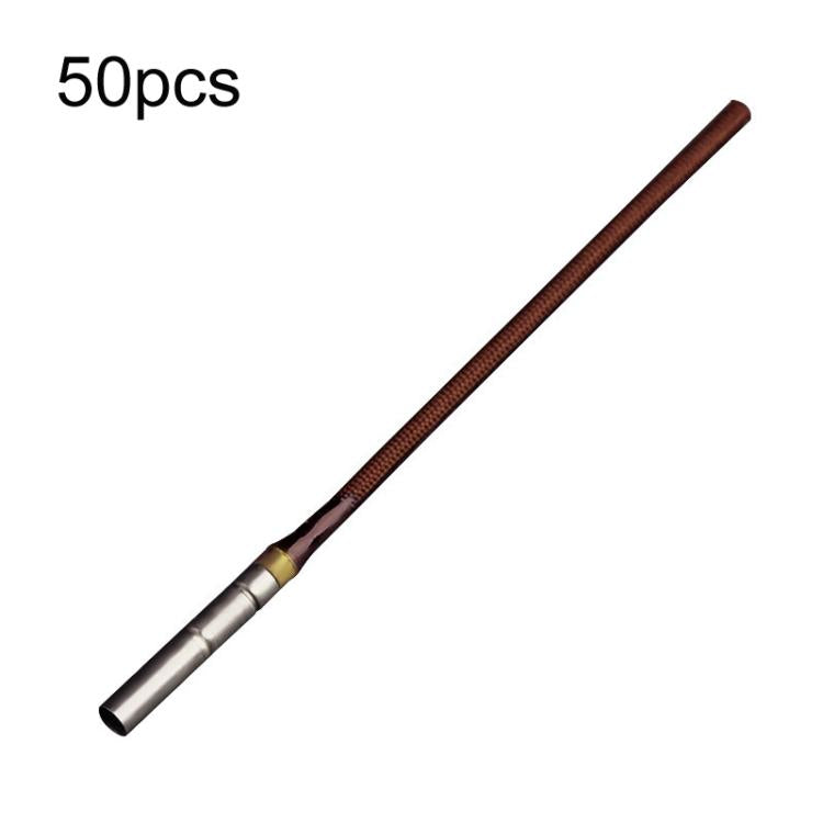 50pcs Fishing Rod Tip Loop Connector Rotating Rod Tip, 0.8mm, 0.9mm, 1.0mm, 1.1mm, 1.2mm, 1.3mm, 1.4mm, 1.5mm, 1.6mm, 1.7mm, 1.8mm, 2.0mm, 2.2mm