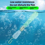 70pcs Copper-Head Rotating Float Seat Quick Leader Clip Fishing Float, Small, Medium, Large