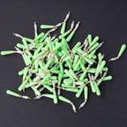 70pcs Copper-Head Rotating Float Seat Quick Leader Clip Fishing Float, Small, Medium, Large