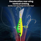 Ice Fishing Balanced Lure Model B 7.4cm 15g Lure Small Metal Minnow