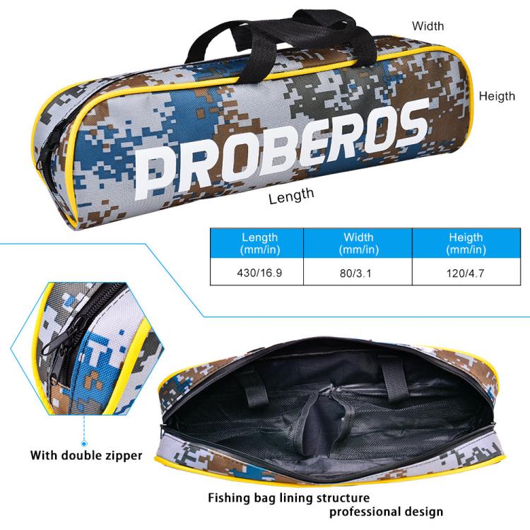 PROBEROS Fishing Rod and Reel Combo 6ft Telescopic Fishing Pole with Spincast Reel Portable Travel Fishing Full Kit with Carrier Bag, CAST Blue, SPIN Blue, CAST Green, SPIN Green