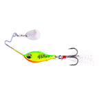 Metal Lure Vibrating Spinnerbait, HENGJIA VIB053 6cm 10g, HENGJIA VIB054 6cm 15g, HENGJIA VIB055 6cm 20g