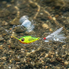 Metal Lure Vibrating Spinnerbait, HENGJIA VIB053 6cm 10g, HENGJIA VIB054 6cm 15g, HENGJIA VIB055 6cm 20g