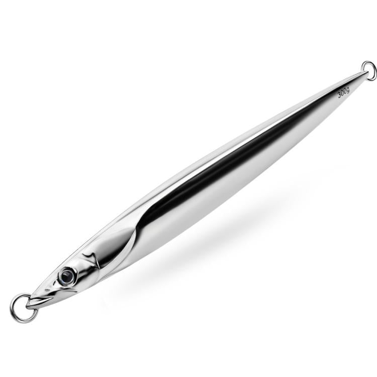 PROBEROS  LF168 Saltwater Fishing Metal Jigging Lure Blank Body Vertical Sinking Bait Shining Mirror Finish Mackerel Jigs, 180g, 200g, 230g, 250g, 300g