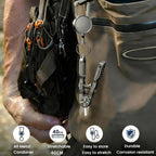 3 In 1 Fishing Line Cutter Knot Hook Tying Tool, Fishing Scissors, Fishing Scissors+Retractable Clip