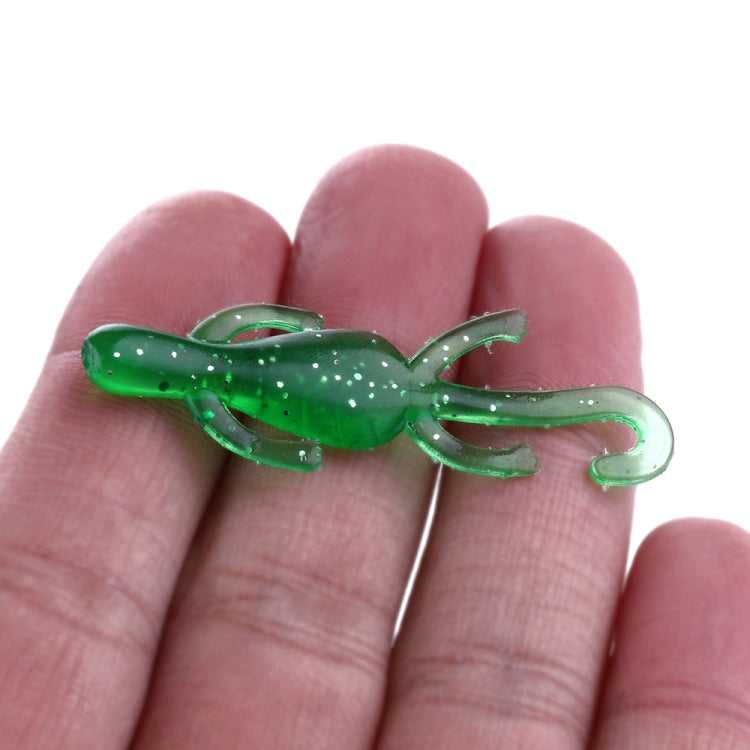 HENGJIA SO103 10 PCS 5cm/1g Gecko Shaped Simulation Fish Bait Soft Bait for Fishing