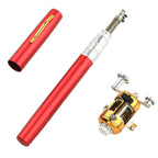 Portable Telescopic Pocket Fishing Rod Kit Ice Sea Rod