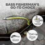 Underspin Jig Heads 6-Pack with 100% Brass Blade – Never Rust Rotating Spinner Jig for Bass & Saltwater Fishing – 3/16oz, 1/4oz, 3/8oz, 1/2oz – Flash & Vibration Swimbait Head