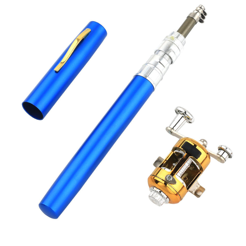 Portable Telescopic Pocket Fishing Rod Kit Ice Sea Rod