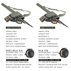 Portable Canvas Fly Fishing Rod & Reel Bag
