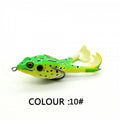 Topwater Fishing Lure Double Propeller Frog Soft