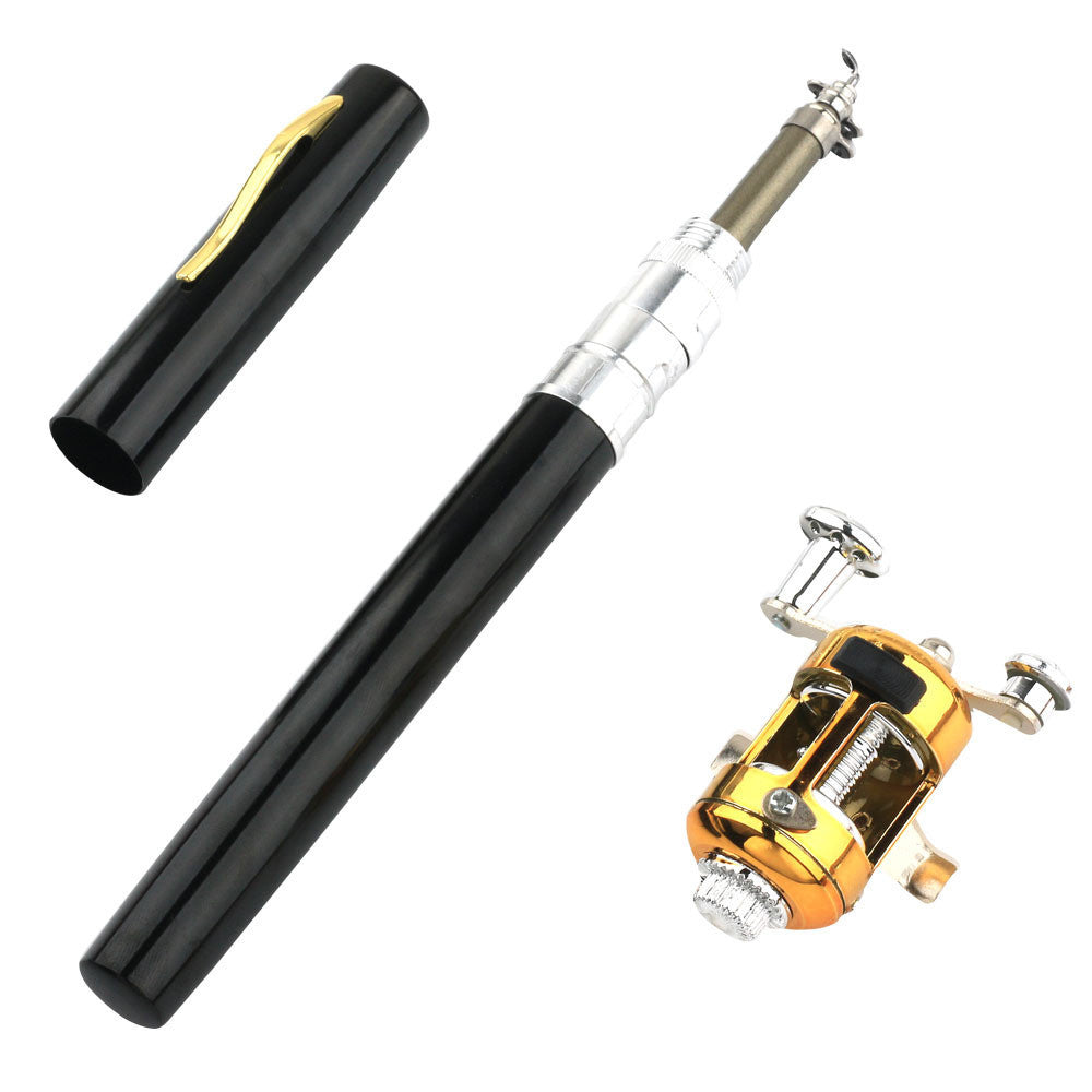 Portable Telescopic Pocket Fishing Rod Kit Ice Sea Rod