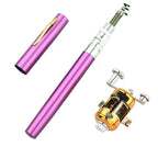 Portable Telescopic Pocket Fishing Rod Kit Ice Sea Rod