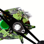 Baitcast Fishing Reel Classic Pro Speed Spool SLP – Low Profile Baitcaster, Left & Right Hand, Smooth Drag System, Black & Gold or Black & Red, Freshwater Bass Fishing